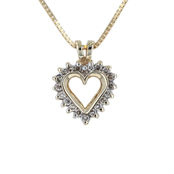 Diamond Heart Pendant