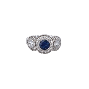 Montana Sapphire & Diamond Ring