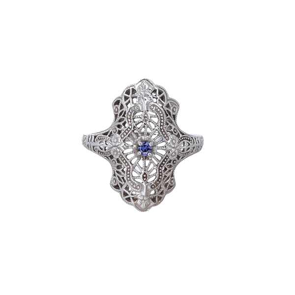 Yogo Sapphire Ring