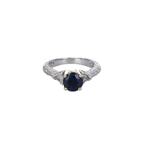 Montana Sapphire & Diamond Ring