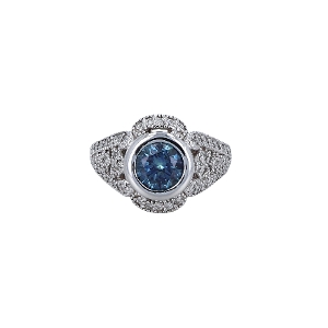 Montana Sapphire & Diamond Ring