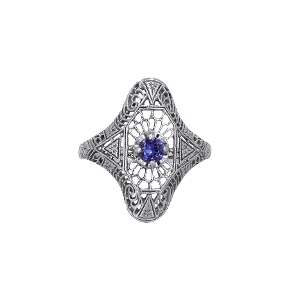 Yogo Sapphire Ring