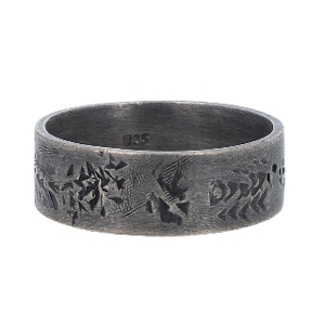 Rustic Band Sterling Silver