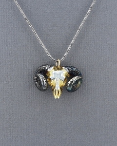 Rams Skull Pendant