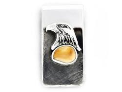 Elk Ivory Money Clip Sterling Silver