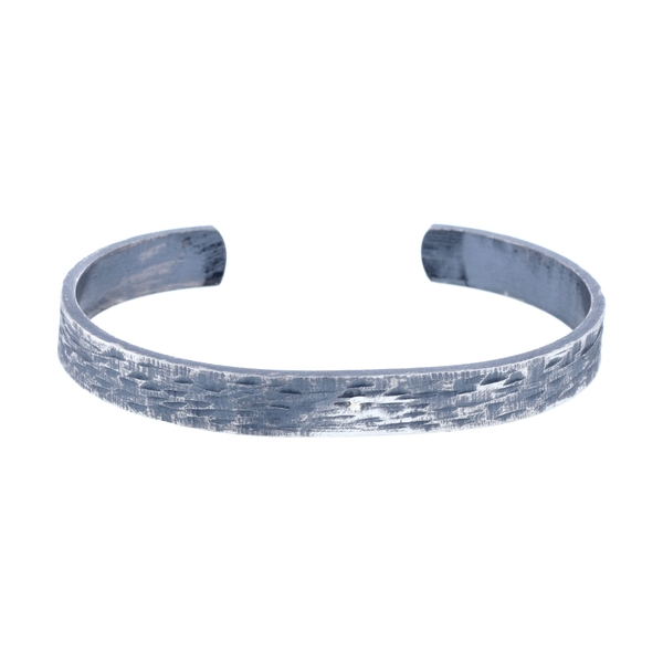 Rustic Sterling Silver Bracelet