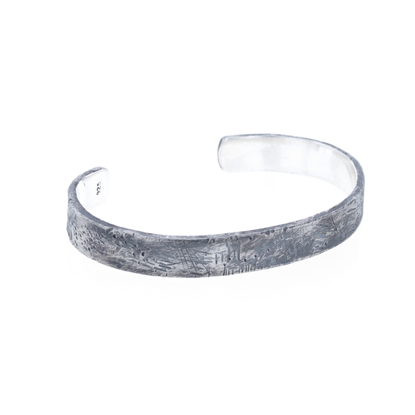 Rustic Sterling Silver Bracelet
