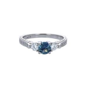 Montana Sapphire & Diamond Ring